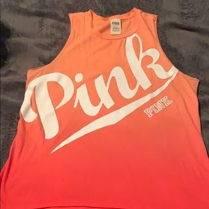 - Victoria’s Secret Pink tee